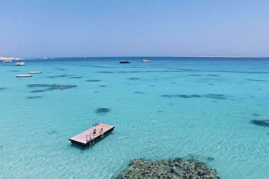 Die Insel Mahmya in Hurghada